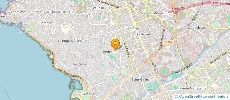 localisation de l'entreprise MARSEILLE PROVENCE PATRIMOINE à MARSEILLE