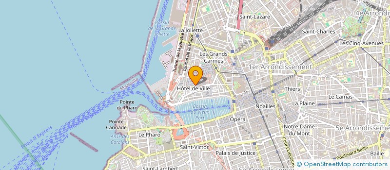 localisation de l'entreprise MARSEILLE PROVENCE SOLIDARITE à MARSEILLE 2EME