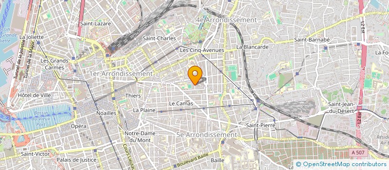 localisation de l'entreprise MARSEILLE RAINBOW SPORT (MARS) à MARSEILLE