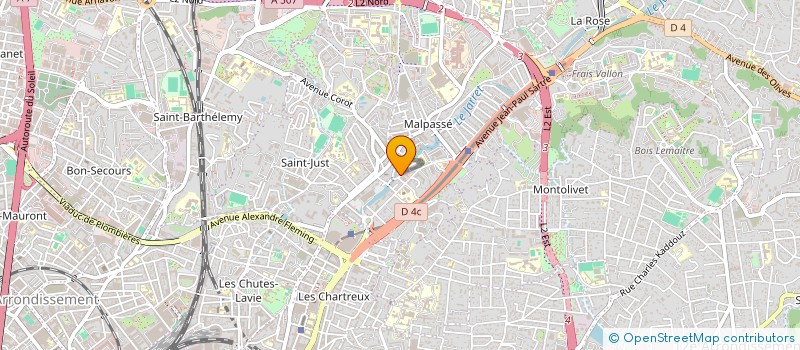 localisation de l'entreprise MARSEILLE REAL INVEST à MARSEILLE