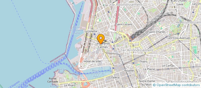 localisation de l'entreprise MARSEILLE REPUBLIQUE EYE INVEST à MARSEILLE