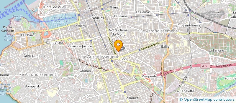 localisation de l'entreprise MARSEILLE ROUTE à MARSEILLE
