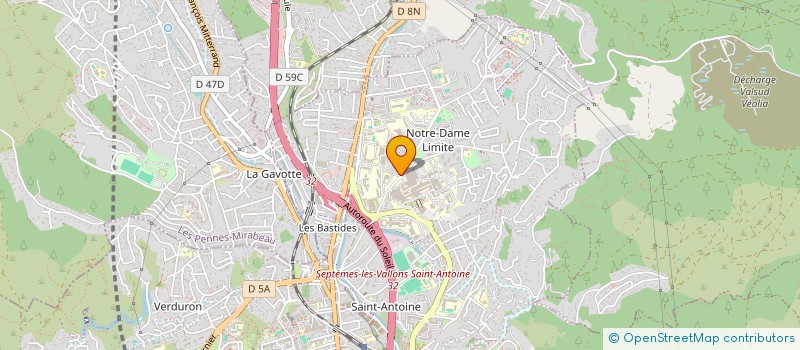 localisation de l'entreprise MARSEILLE SOLIDAIRE à MARSEILLE