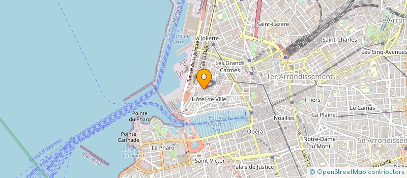 localisation de l'entreprise MARSEILLE STRUCTURE  MARSEILLE