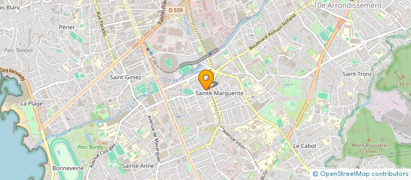 localisation de l'entreprise MARSEILLE SUD INTERNATIONAL à MARSEILLE