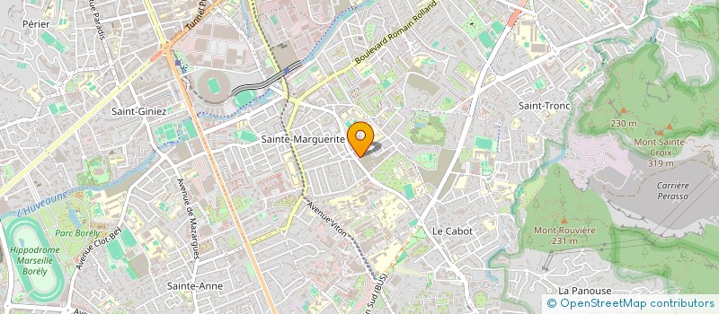 localisation de l'entreprise MARSEILLE SUR WEB à MARSEILLE