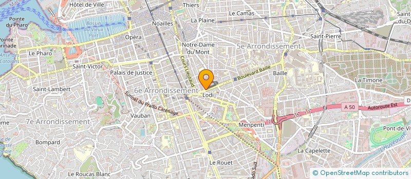 localisation de l'entreprise MARSEILLE V.F.6 à MARSEILLE