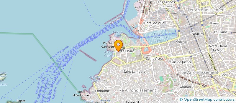 localisation de l'entreprise MARSEILLE VITRERIE à MARSEILLE