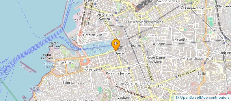 localisation de l'entreprise MARSEILLE WEB TELEVISION à MARSEILLE