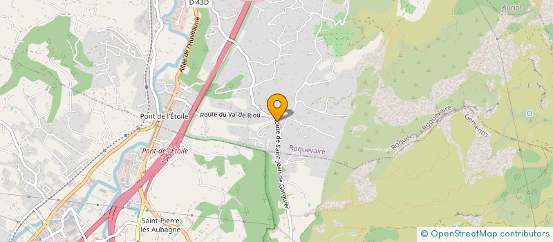 localisation de l'entreprise MARSEILLE XI  ROQUEVAIRE