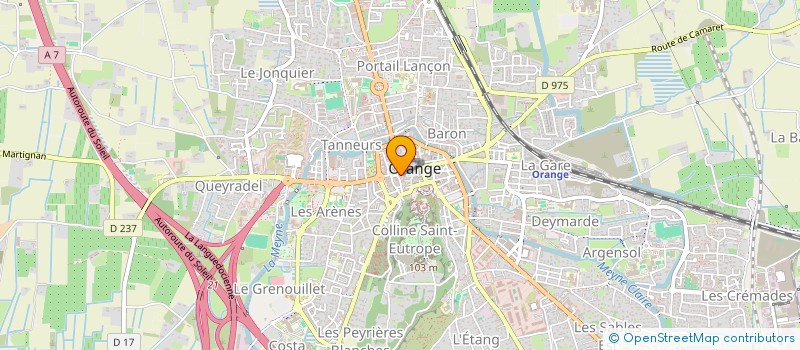 localisation de l'entreprise MARSEILLES RACHESBOEUF  ORANGE