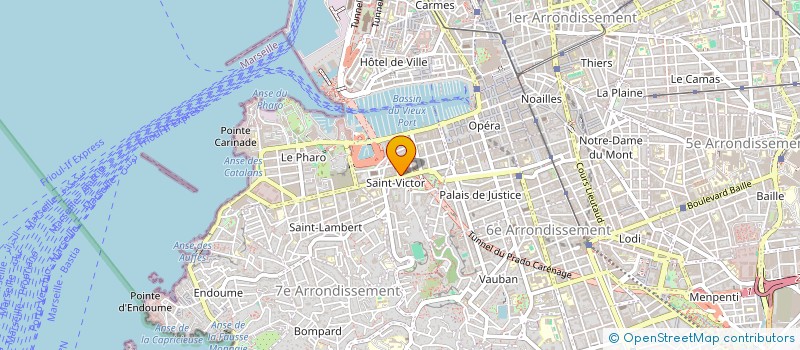 localisation de l'entreprise MARSEILLONS NOUS à MARSEILLE