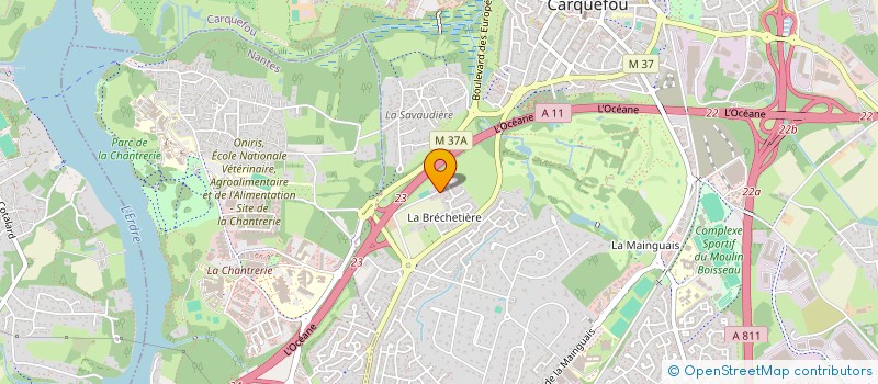 localisation de l'entreprise MARSEL  CARQUEFOU