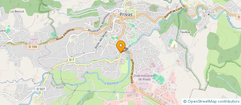 localisation de l'entreprise MARSELLA à PRIVAS