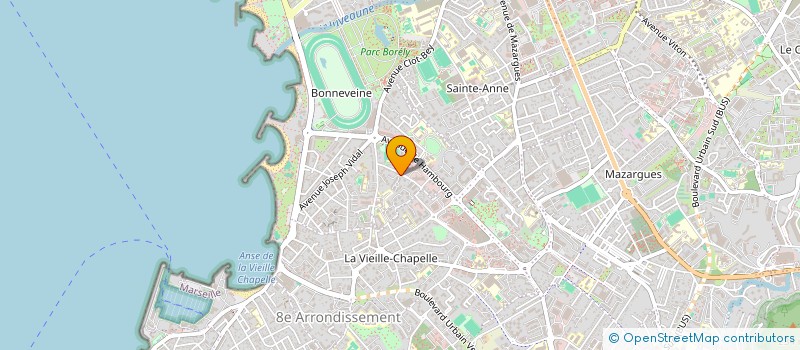 localisation de l'entreprise MARSENBULLE à MARSEILLE