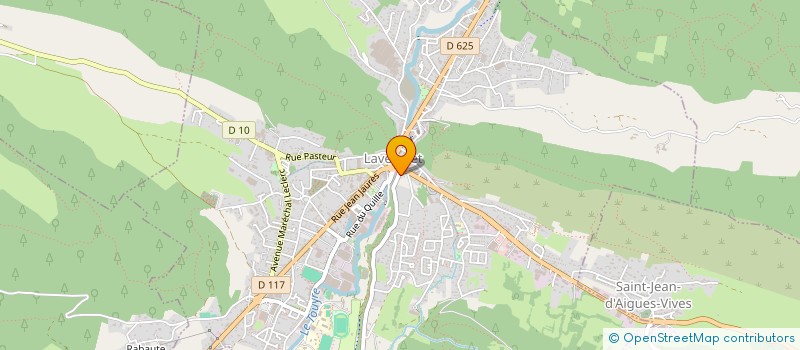 localisation de l'entreprise MARSEROU ET FILS à LAVELANET