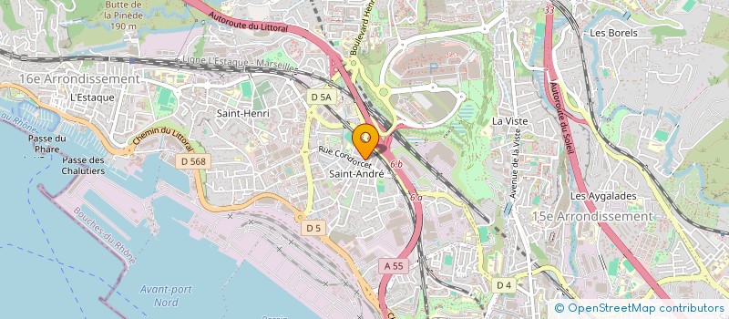 localisation de l'entreprise MARSEYE à MARSEILLE