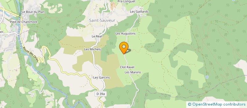 localisation de l'entreprise MARSH ELECTRICITE  SAINT-SAUVEUR