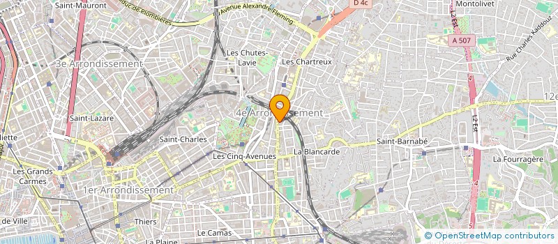 localisation de l'entreprise MARSHAL à MARSEILLE