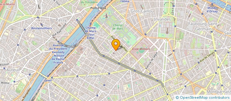 localisation de l'entreprise MARSHALU  PARIS 15