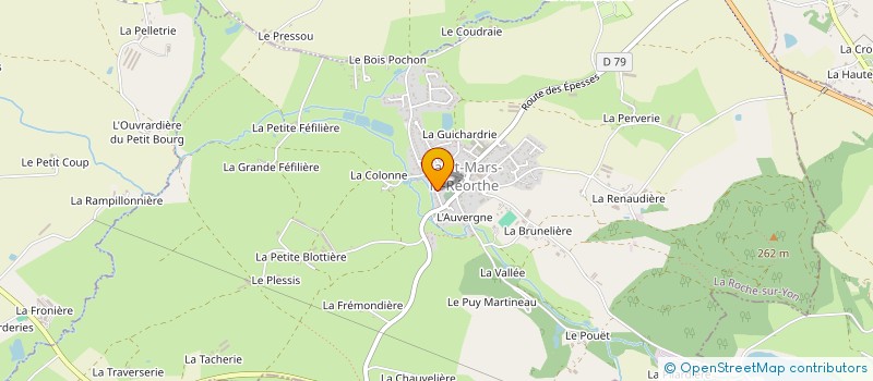 localisation de l'entreprise MARSIBAD  SAINT-MARS-LA-REORTHE