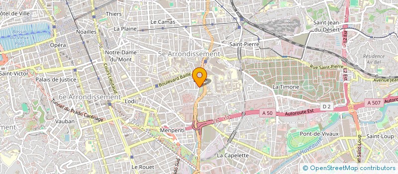 localisation de l'entreprise MARSIHESO à MARSEILLE
