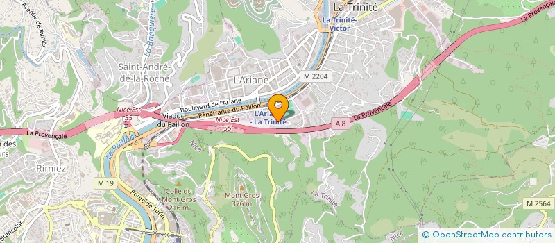 localisation de l'entreprise MARSILCODOM à LA TRINITE