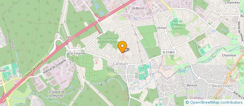 localisation de l'entreprise MARSILEA  CANEJAN