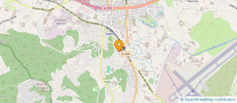 localisation de l'entreprise MARSIMMO INVESTISSEMENTS à HYERES