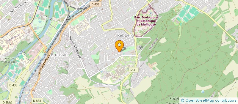 localisation de l'entreprise MARSKIN  MULHOUSE