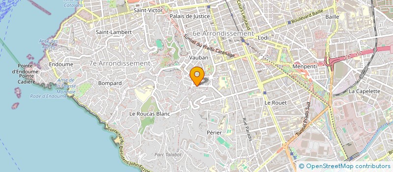 localisation de l'entreprise MARSLAB à MARSEILLE