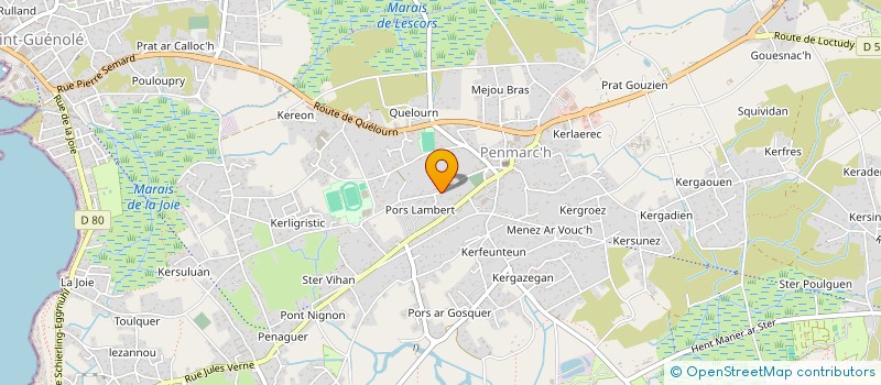 localisation de l'entreprise MARSO  PENMARCH