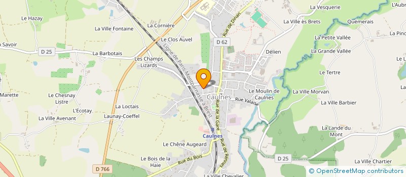 localisation de l'entreprise MARSO  CAULNES