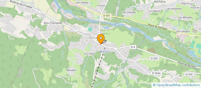 localisation de l'entreprise MARSO SARL à MORILLON