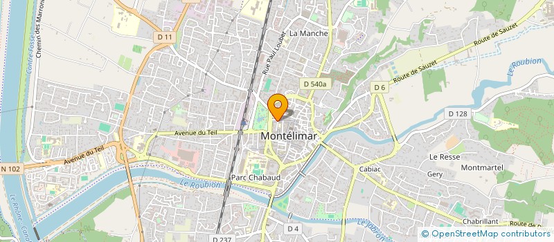 localisation de l'entreprise MARSOH  MONTELIMAR