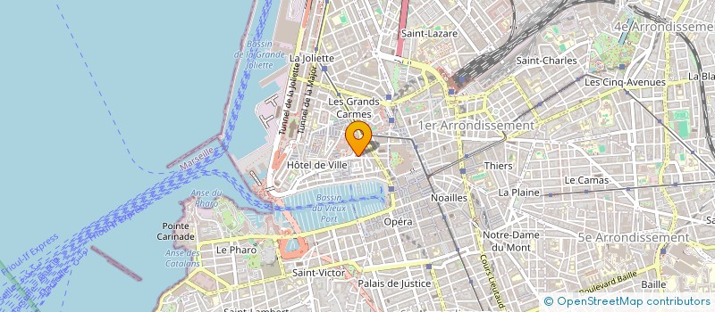 localisation de l'entreprise MARSOINS à MARSEILLE
