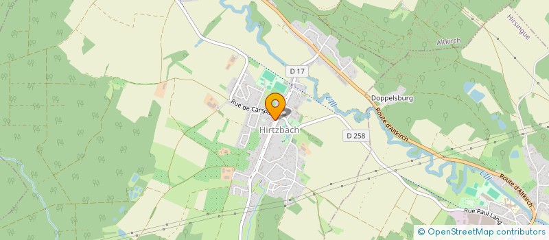 localisation de l'entreprise MARSOLU  HIRTZBACH