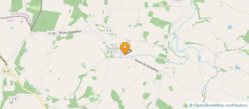 localisation de l'entreprise MARSON ELAGAGE  GIMBREDE