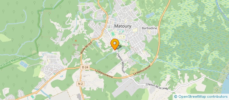 localisation de l'entreprise MARSOUINS à REMIRE-MONTJOLY