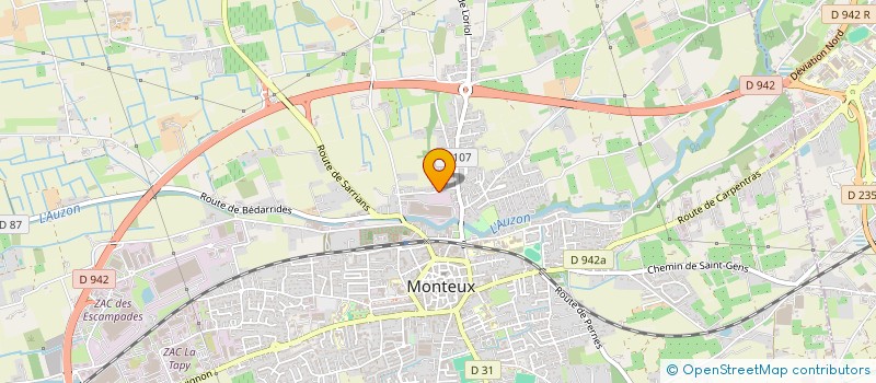 localisation de l'entreprise MARSOUL  MONTEUX