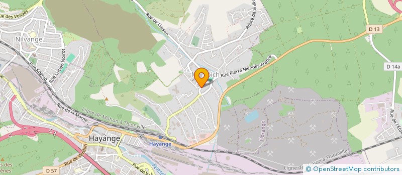 localisation de l'entreprise MARSPICH SI TU VEUX à HAYANGE