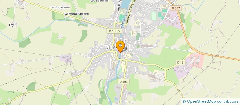 localisation de l'entreprise MARSTER POSE  SAINT-CALAIS