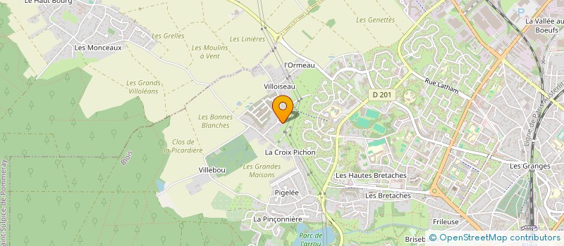 localisation de l'entreprise MARSY  BLOIS