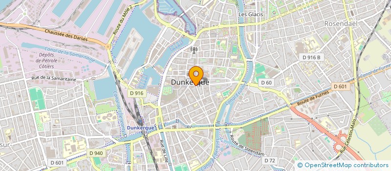 localisation de l'entreprise MARSYLLE à DUNKERQUE