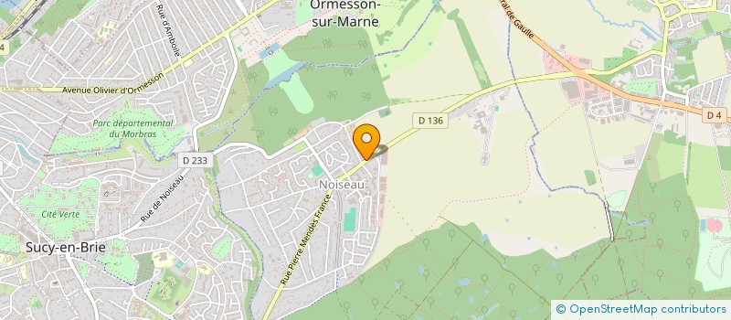 localisation de l'entreprise MART BAT  NOISEAU