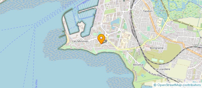 localisation de l'entreprise MART'INTERIM  LA ROCHELLE