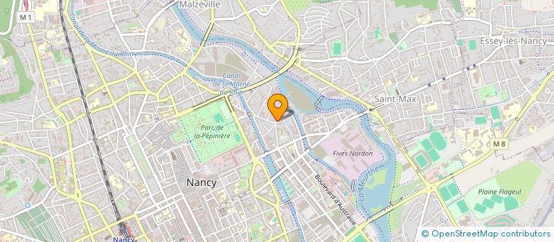 localisation de l'entreprise MART1  NANCY