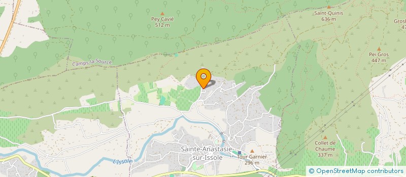 localisation de l'entreprise MARTA  SAINTE-ANASTASIE-SUR-ISSOLE