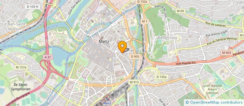 localisation de l'entreprise MARTA SAVEURS à METZ