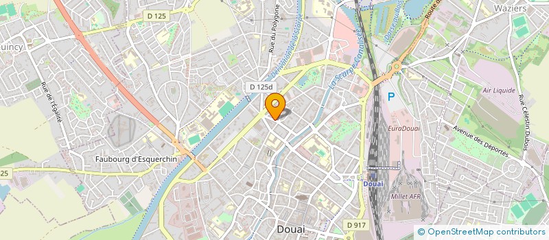 localisation de l'entreprise MARTAD à DOUAI